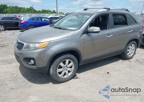 2012 Kia Sorento Lx from USA, damaged, VIN 5XYKT3A66CG207267